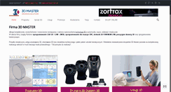 Desktop Screenshot of 3dmaster.pl